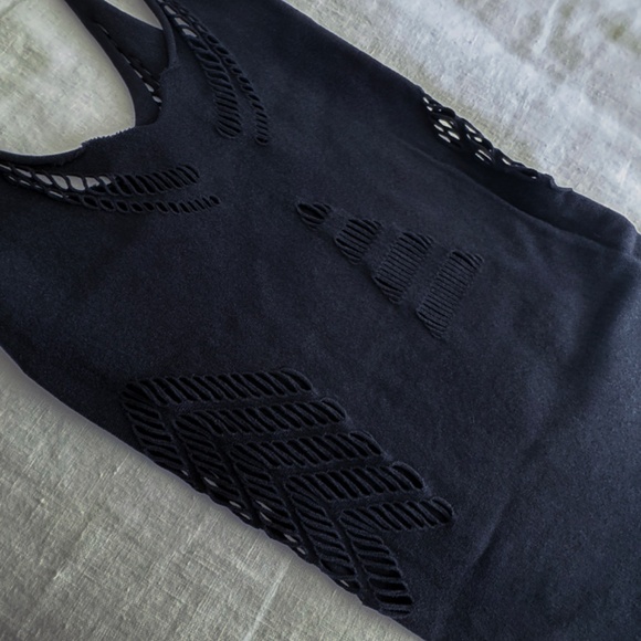 Jaded London Black stretch Mini dress One Size - Picture 3 of 3